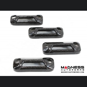 Alfa Romeo 4C Interior Door Handle Trim Set - Carbon Fiber